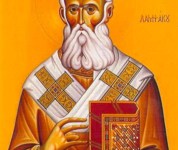 Sfântul Ierarh Partenie, Episcopul Lampsacului
