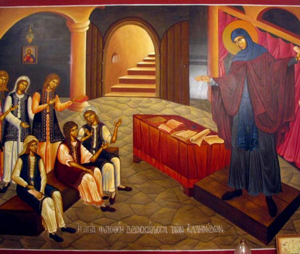 Sfânta Cuvioasă Filoteea din Atena