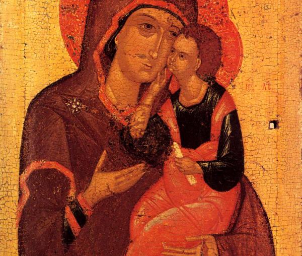 Icoana Maicii Domnului din Smolensk „Dulcea sărutare”
