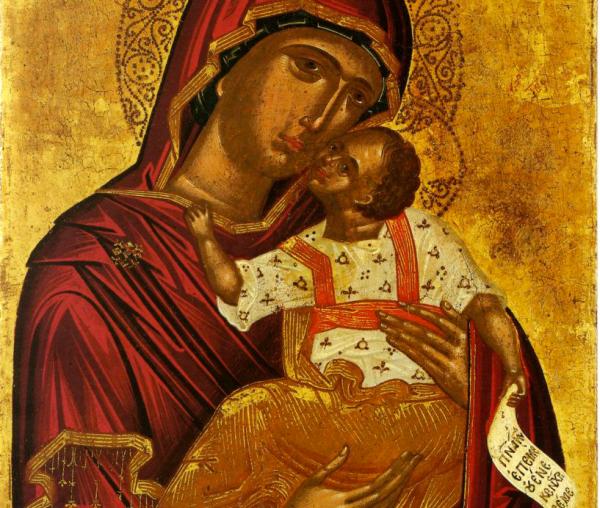 Icoana Maicii Domnului din Smolensk „Dulcea sărutare”