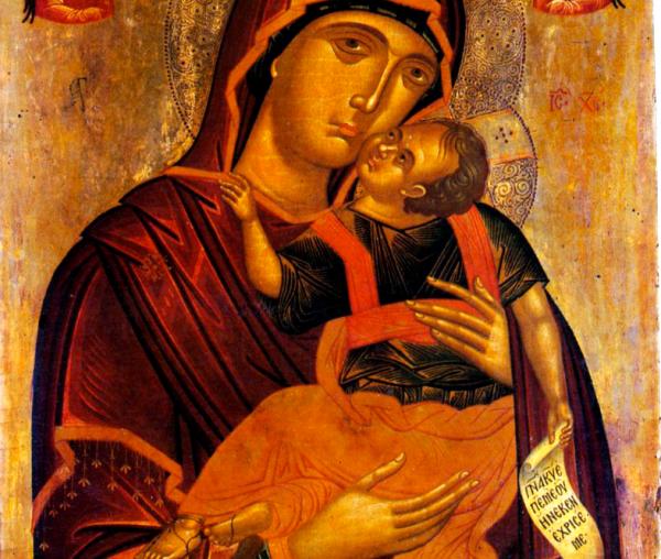 Icoana Maicii Domnului din Smolensk „Dulcea sărutare”