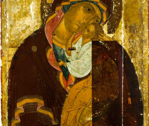 Icoana Maicii Domnului din Smolensk „Dulcea sărutare”