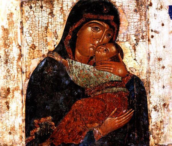 Icoana Maicii Domnului din Smolensk „Dulcea sărutare”