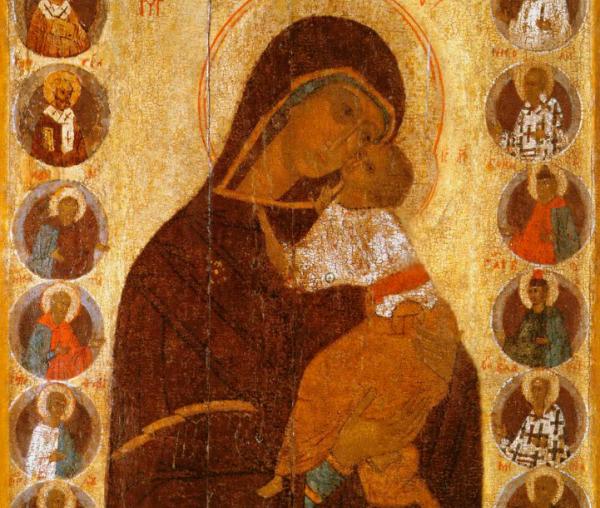 Icoana Maicii Domnului din Smolensk „Dulcea sărutare”