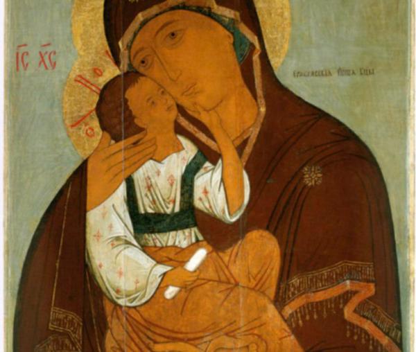 Icoana Maicii Domnului din Smolensk „Dulcea sărutare”