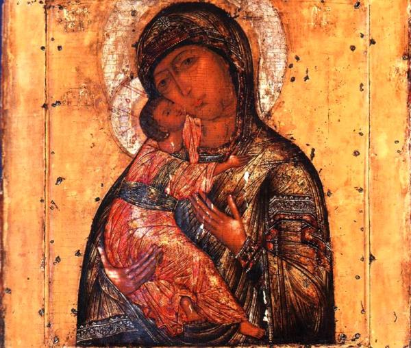 Icoana Maicii Domnului din Smolensk „Dulcea sărutare”