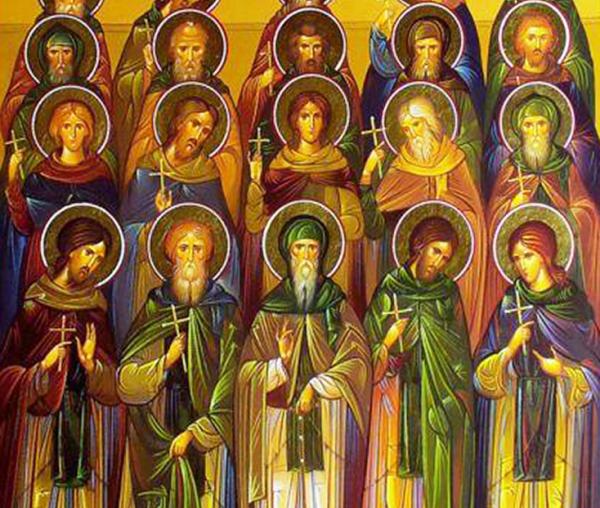 Sfinții Cuvioși Mucenici din Mănăstirea Sfântului Sava cel Sfințit