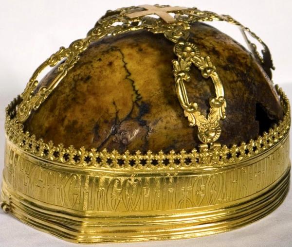 Capul Sfântului Cuvios Simeon Stâlpnicul cel din Muntele Minunat