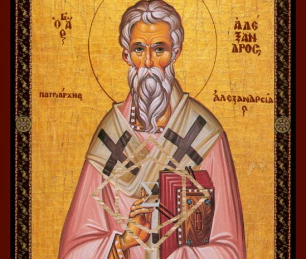 Sfântul Ierarh Alexandru, Arhiepiscopul Alexandriei
