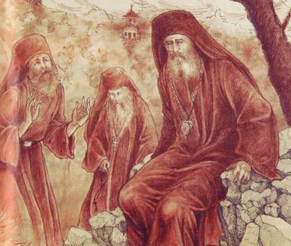 Sfântul Calinic deplânge moartea Starețului de la Cernica