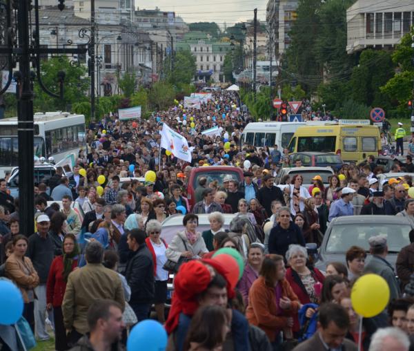 Galerie foto: Marșul pentru Familie