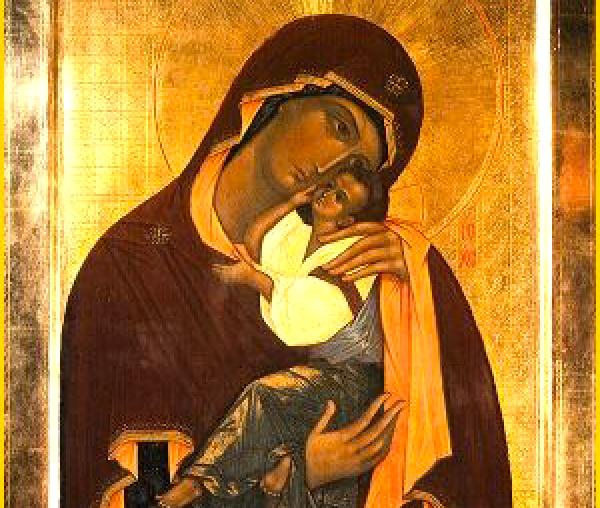 Icoana Maicii Domnului „Eleusa” din Novgorod