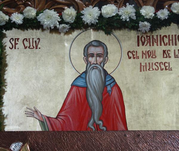 Sfântul Cuvios Ioanichie cel Nou de la Muscel (Argeș)
