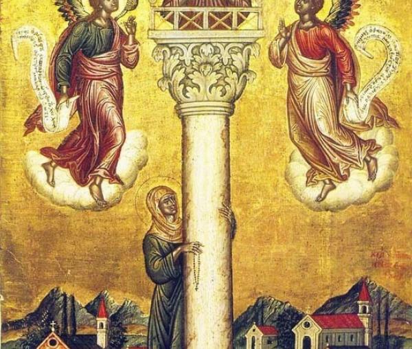 Sfânta Cuvioasă Marta, mama Sfântului Cuvios Simeon din Muntele Minunat