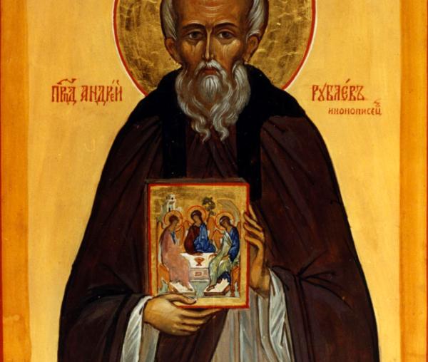 Sfântul Cuvios Andrei Rubliov, iconograful