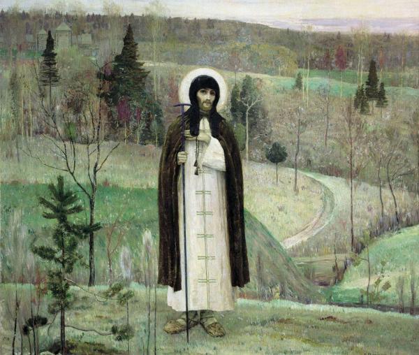 Sfântul Serghie de Radonej - Nesterov