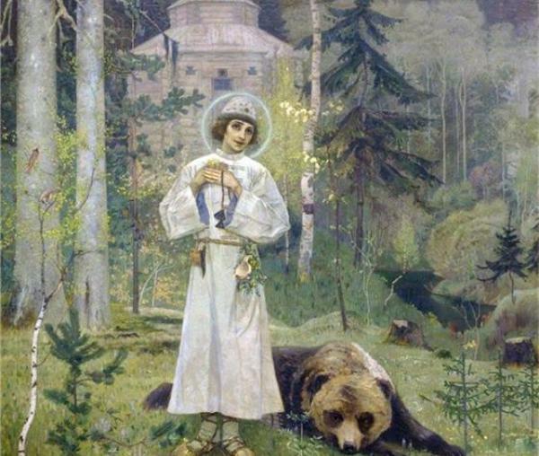 Tinerețea Cuviosului Serghie de Radonej - Nesterov