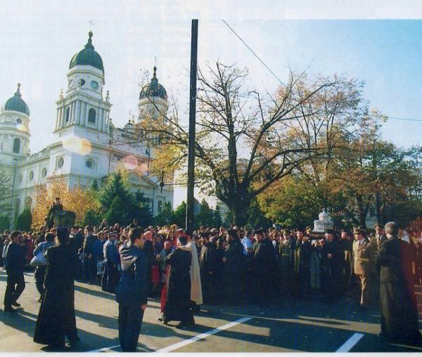 Aducerea moaștelor Sfântului Apostol Andrei la Iași