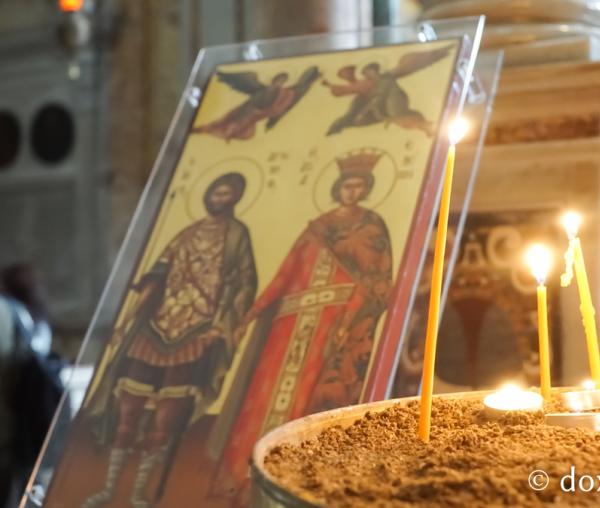 Mormântul cu moaștele Sfintei Împărătese Elena și ale Sfântului Mucenic Artemie - Biserica Santa Maria din Roma