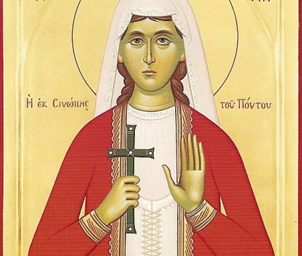 Sfânta Muceniţă Elena din Sinope