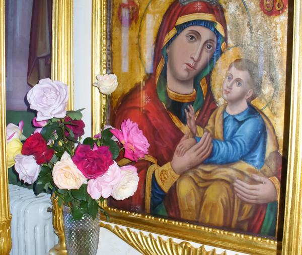 Mănăstirea Sfântului Gherasim din Kefalonia - Icoana Maicii Domnului