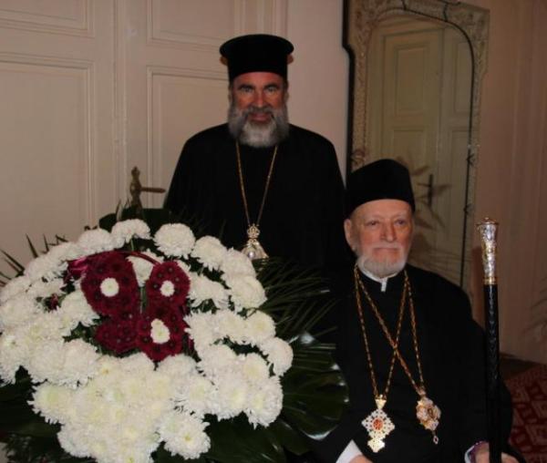 Înaltpreasfințitul Eftimie și Preasfințitul Ioachim Băcăuanul