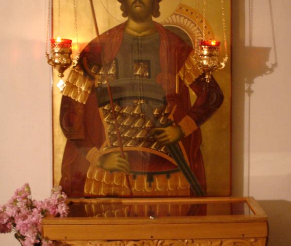 Moaștele Sfântului Mucenic Dasie
