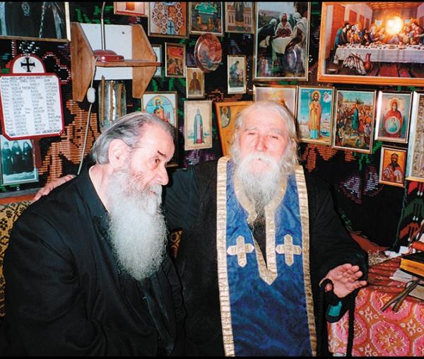 Părintele Constantin Galeriu și Părintele Cleopa Ilie