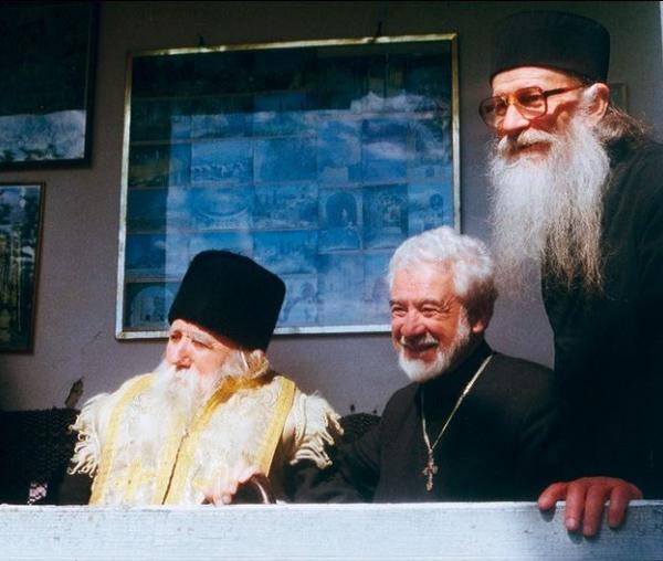Părintele Cleopa Ilie și Părintele Gheorghe Calciu