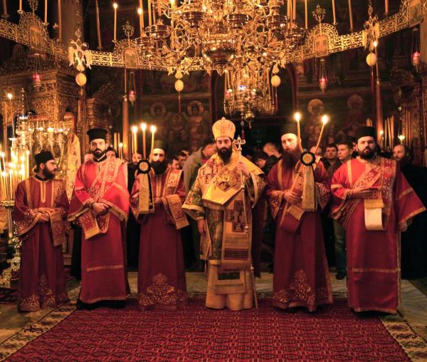 Hramul Mănăstiri Hilandar, Athos (galerie FOTO)