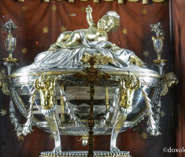 (Foto) Biserica Santa Maria Maggiore din Roma – o parte din ieslea Domnului de la Bethleem