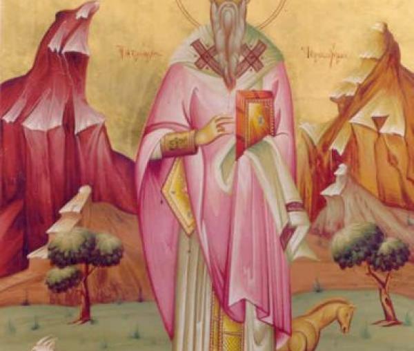 Sfântul Ierarh Modest, Patriarhul Ierusalimului