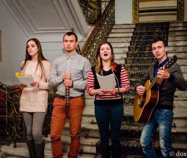Colindători la Reședința mitropolitană - Cvartet, Universitatea de Arte din Iaşi
