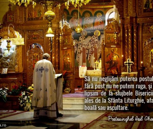 Să nu neglijăm puterea postului!