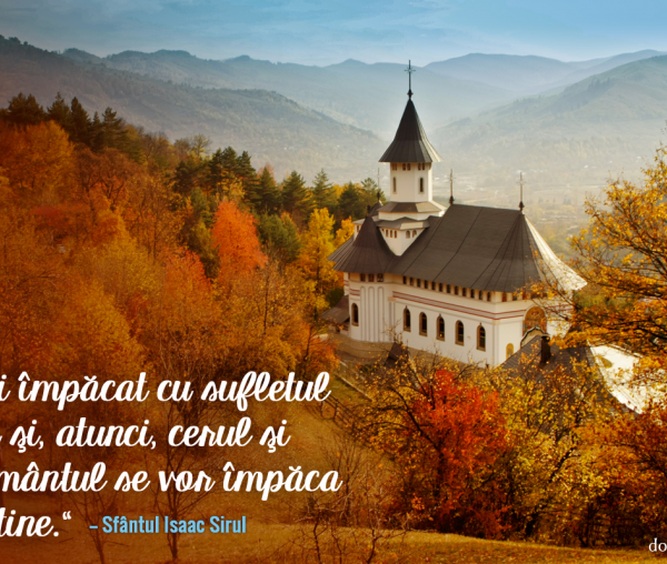 Fii împăcat cu sufletul tău!