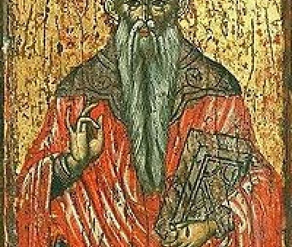 Sfântul Sfinţit Mucenic Haralambie - icoană grecească din secolul al XVII-lea