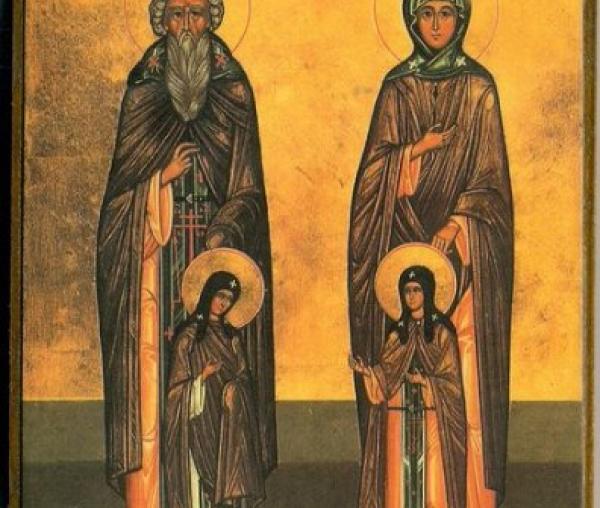 Sfinții Cuvioși Xenofont, Maria, Arcadie și Ioan