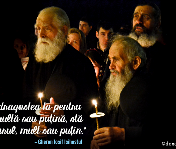 În dragostea ta pentru El...