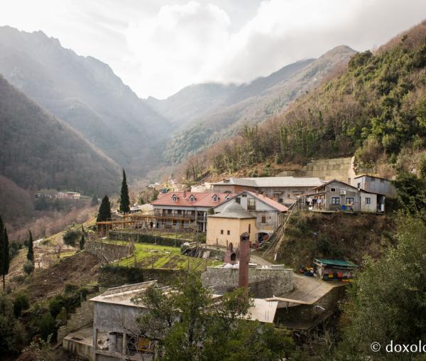 (Foto) Chilia Buna Vestire – Schitul Lacu, Athos