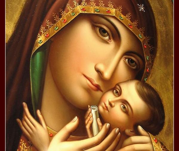 Icoana Maicii Domnului „Dulcea sărutare” (Glykophilousa)