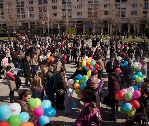 Marşul pentru viaţă 2015 la Iaşi - galerie foto