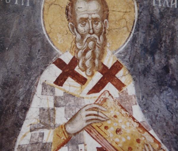Sfântul Ierarh Grigorie Dialogul, Episcopul Romei - Biserica Decani - Serbia