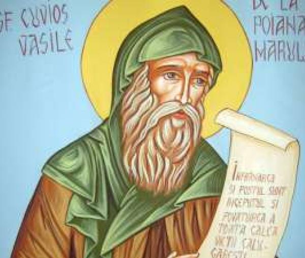Sfântul Cuvios Vasile de la Poiana Mărului