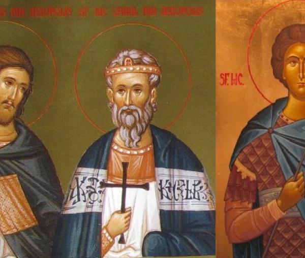 Sfinţii Mucenici Chiril, Chindeu şi Dasie din Axiopolis (Cernavodă)