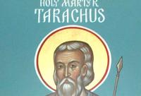 Viața Sfântului Mucenic Tarah