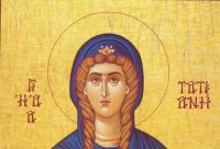 Viața Sfintei Mucenițe Tatiana, diaconița