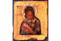 Icoana Maicii Domnului „Cea iubitoare” a Peșterilor din Pskov (1524)