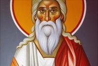 Troparul Sfântului Proroc Avdie (în limba greacă)