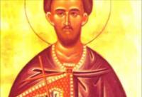 Troparul Sfântului Sfințit Mucenic Clement, Episcopul Romei (în limba greacă)