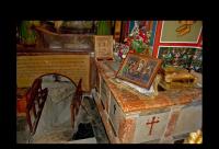 Peștera și mormântul Sfântului Ioan Damaschin de la Mănăstirea „Sfântul Sava cel Sfințit”